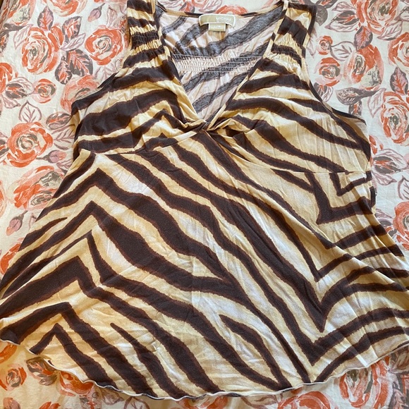 MICHAEL Michael Kors Tops - Michael Kor’s Animal Print Sleeveless Top